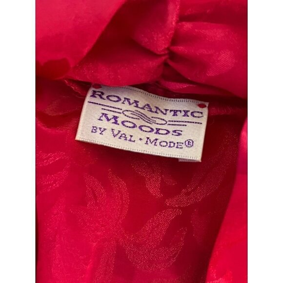 Vintage Val Mode Robe Women's Small Lingerie Romantic Moods Floral Lace‎ - Picture 4 of 7